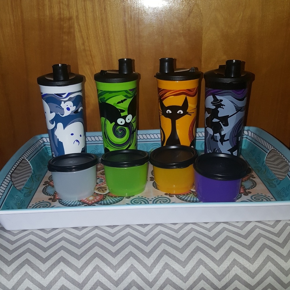 Tupperware spooktacular snack set
